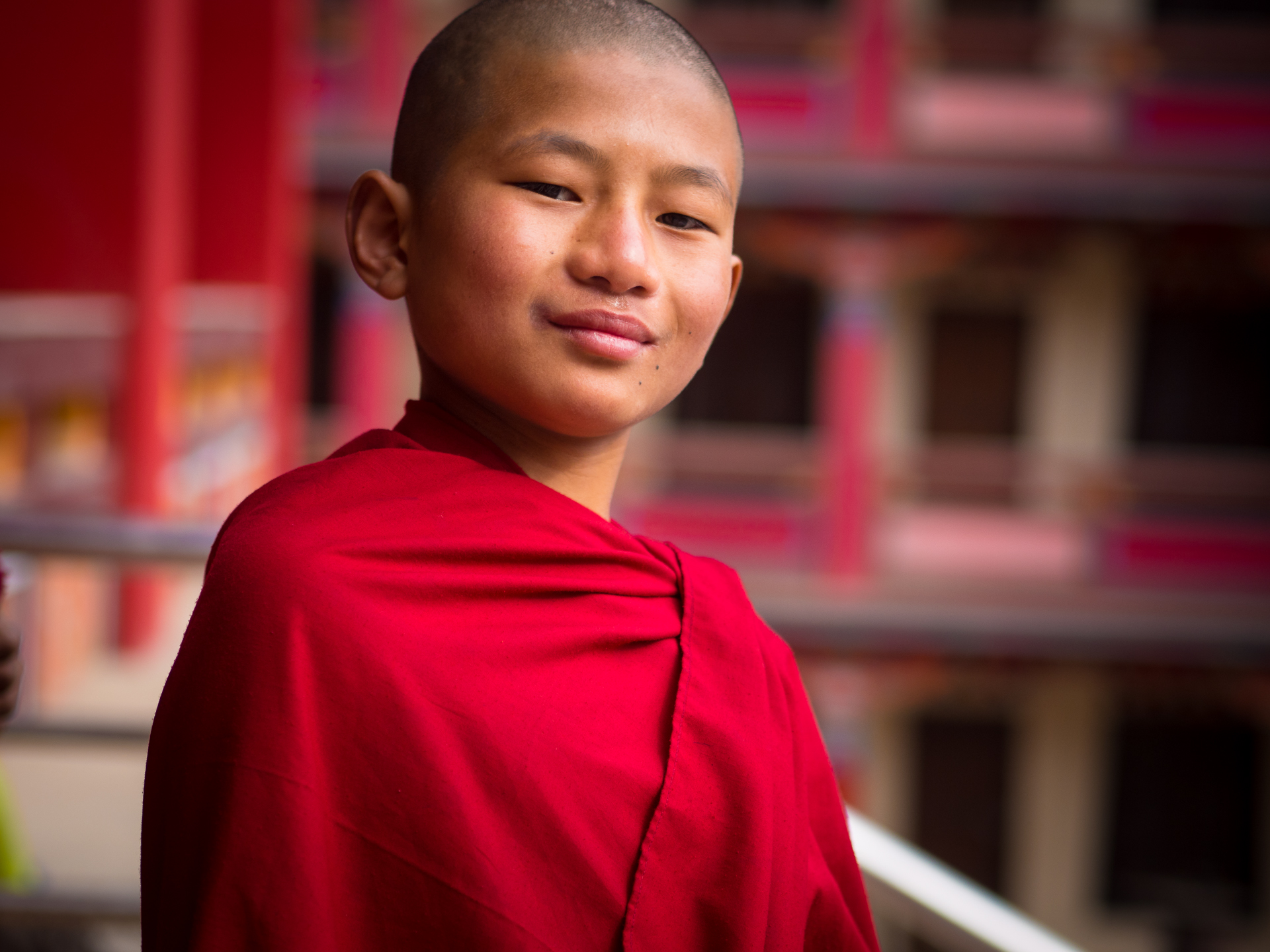 Nepal – buddyjski klasztor